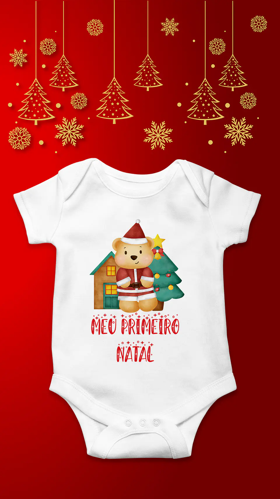 Sublimação - Combo Body Natal 5 1