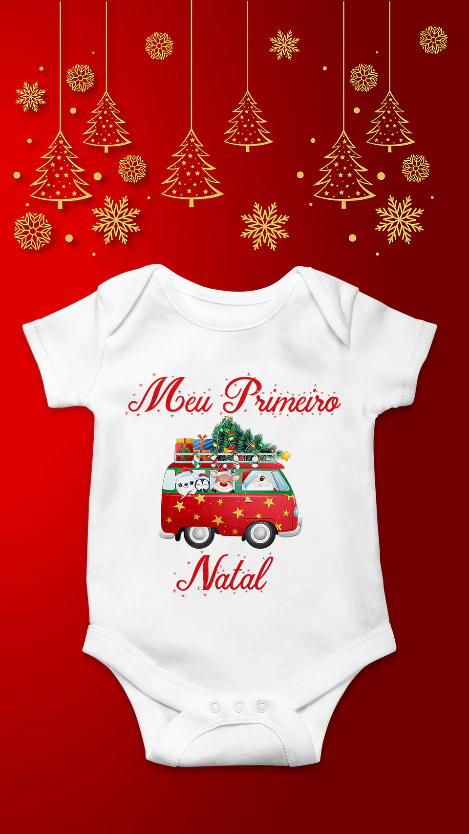 Sublimação - Combo Body Natal 2 1