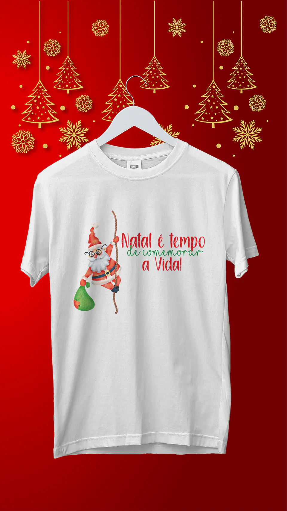 Sublimação - Combo Camisetas Camisas Natal 8 1
