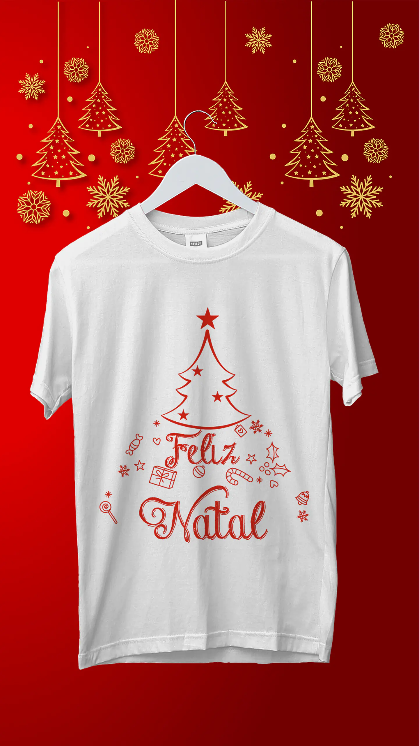 Sublimação - Combo Camisetas Camisas Natal 4 1