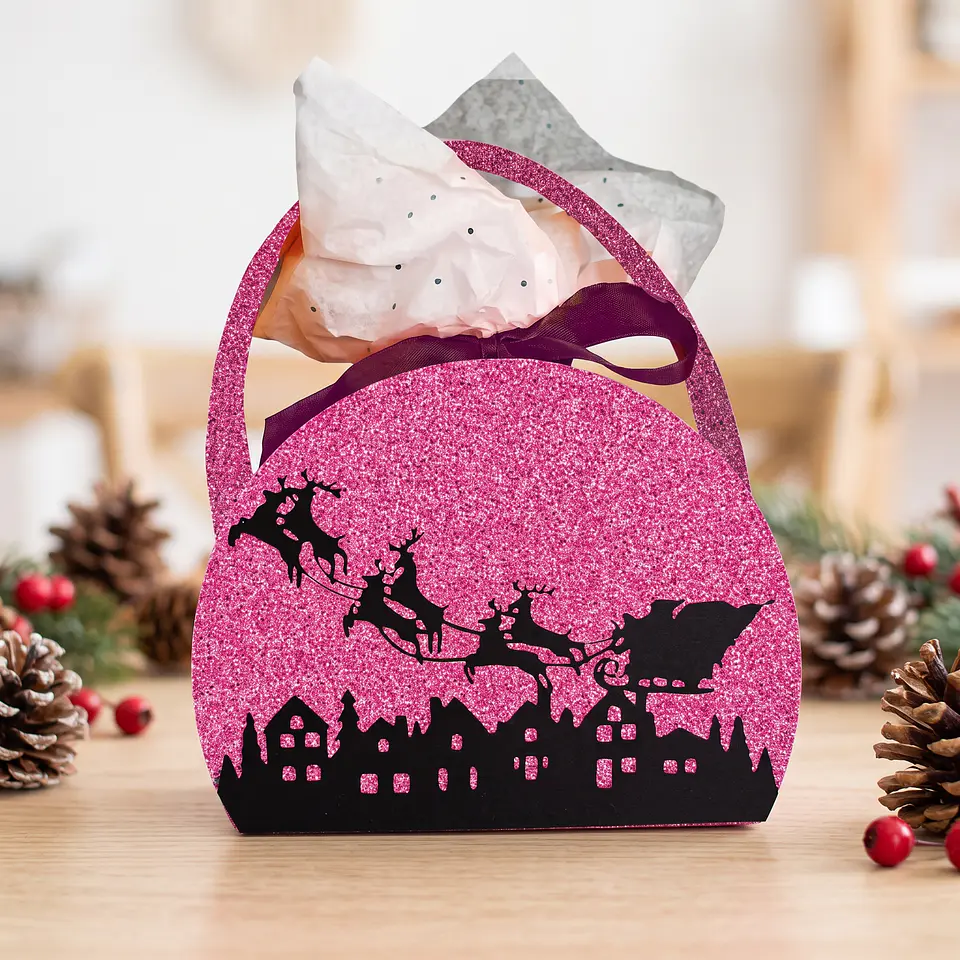 Arquivo de Corte Bolsa Maleta Bolsinha Natal 99 1