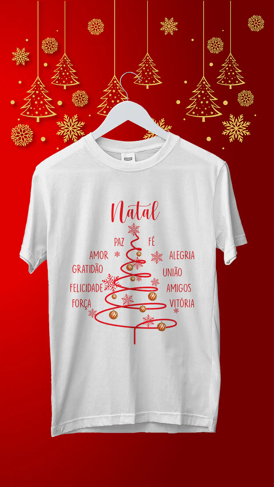 Sublimação - Combo Camisetas Camisas Natal 2 1