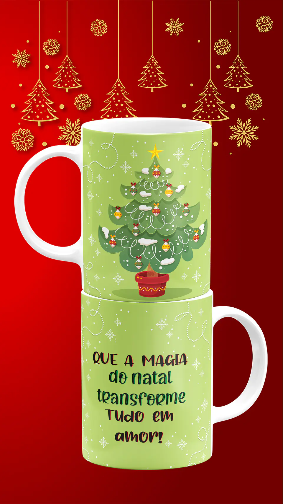 Sublimação - Combo Canecas Natal 30 1