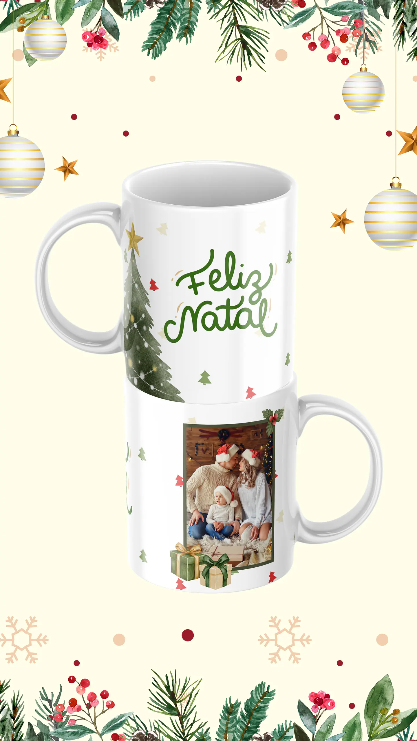 Sublimação - Combo Canecas Natal 28 1