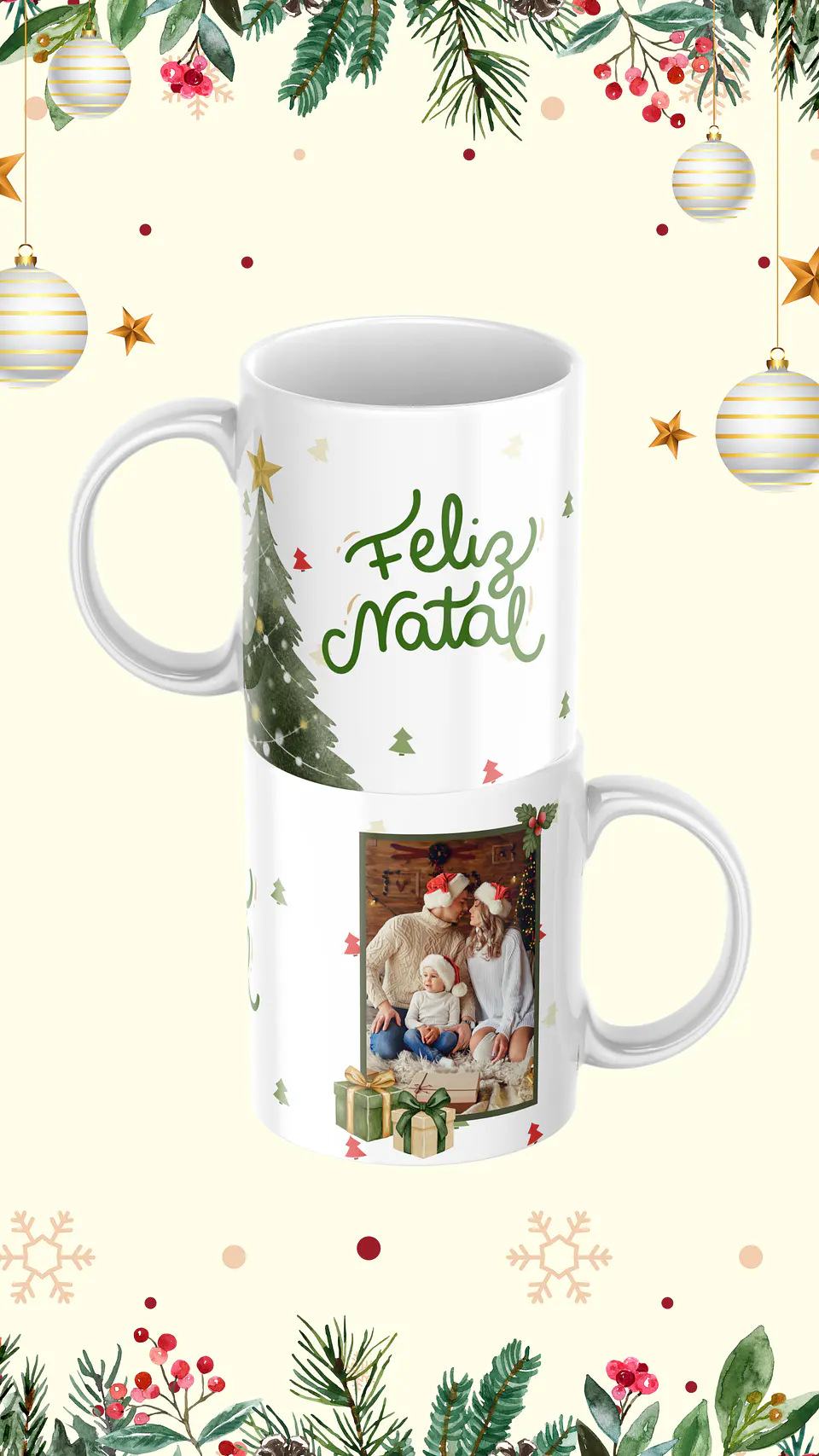 Sublimação - Combo Canecas Natal 28 1