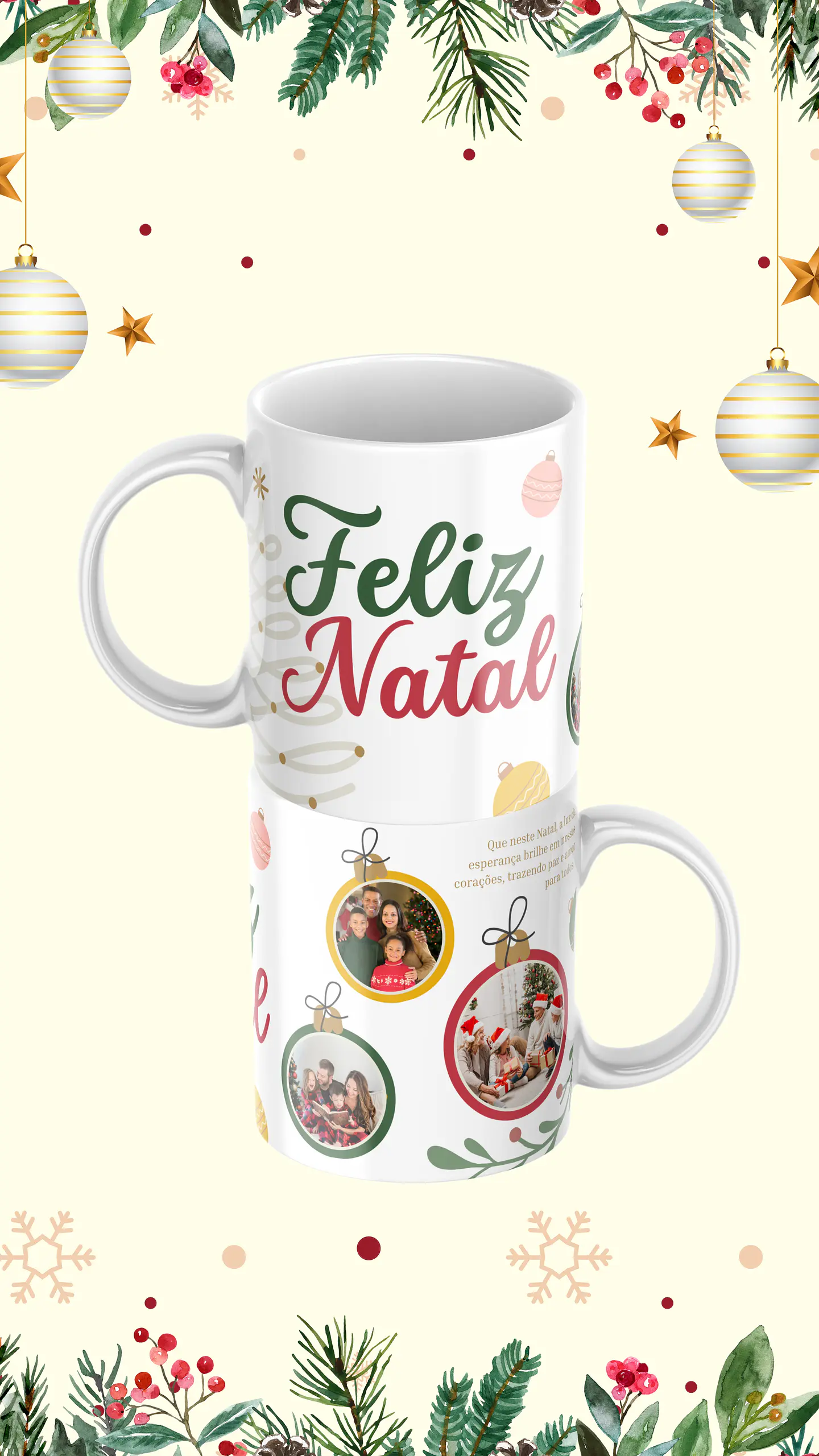 Sublimação - Combo Canecas Natal 27 1