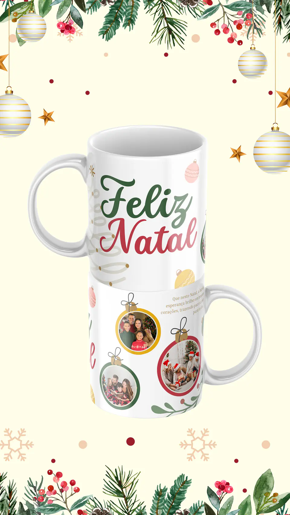Sublimação - Combo Canecas Natal 27 1