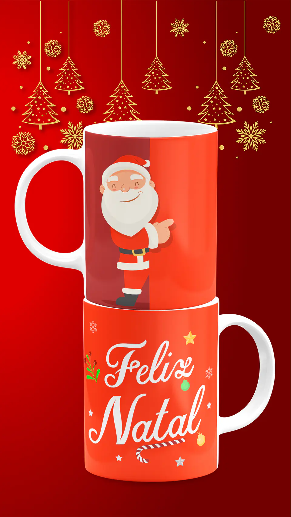 Sublimação - Combo Canecas Natal 23 1