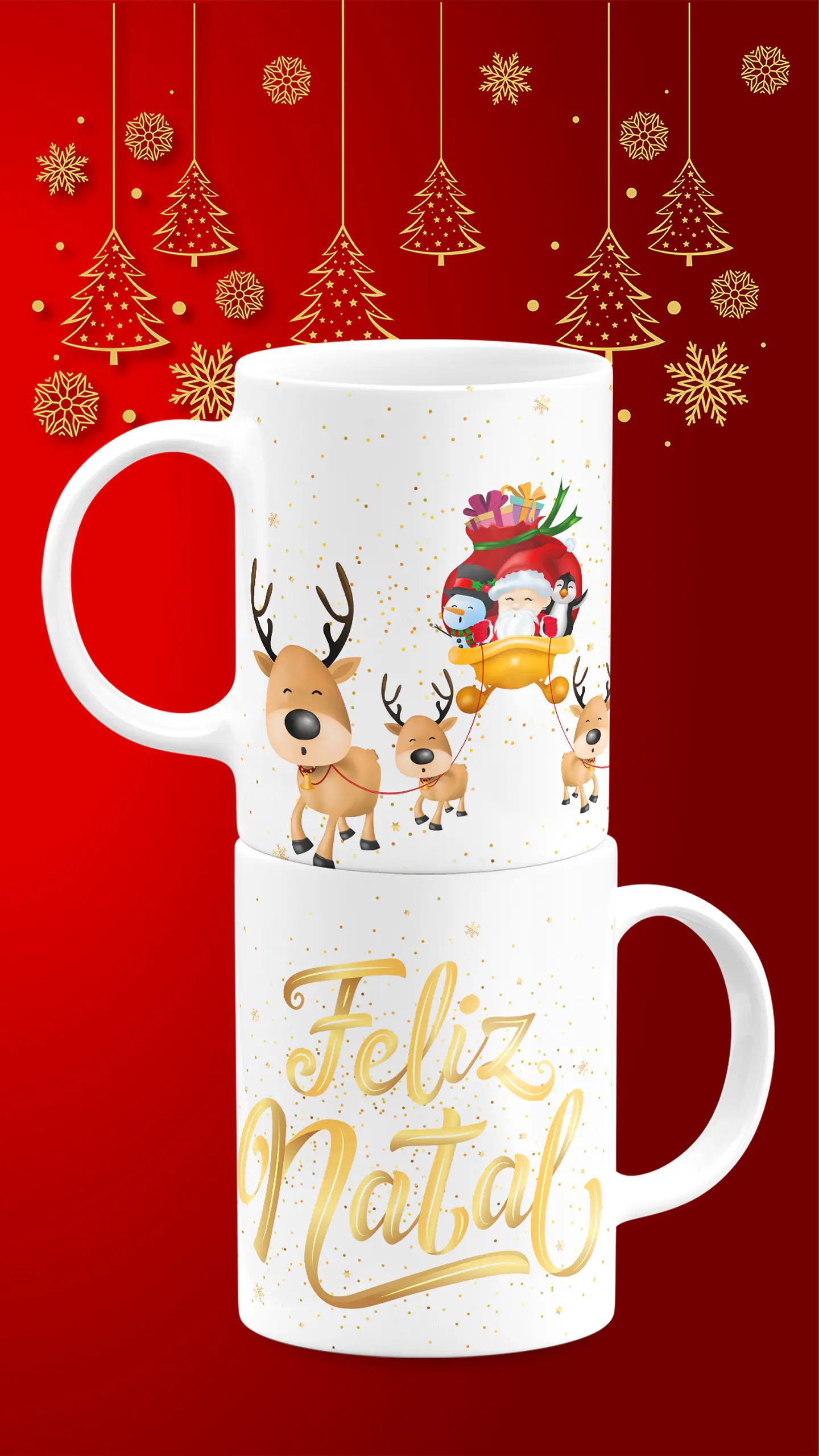 Sublimação - Combo Canecas Natal 19 1