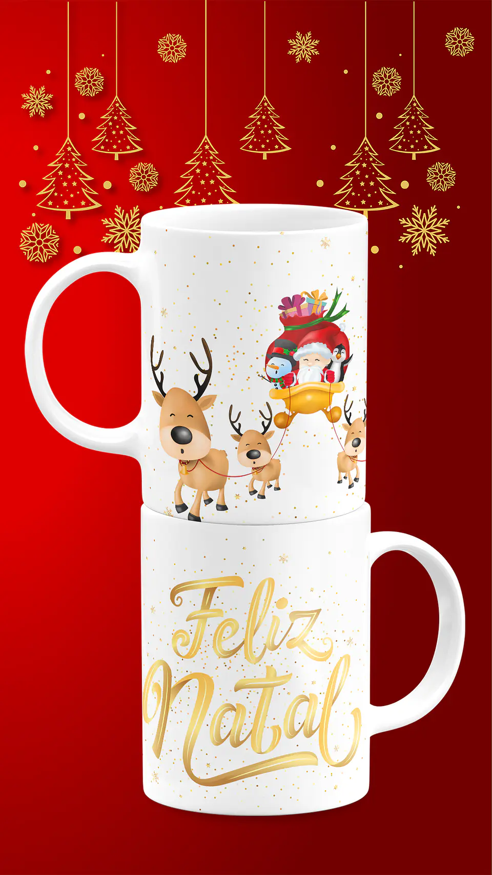 Sublimação - Combo Canecas Natal 19 1