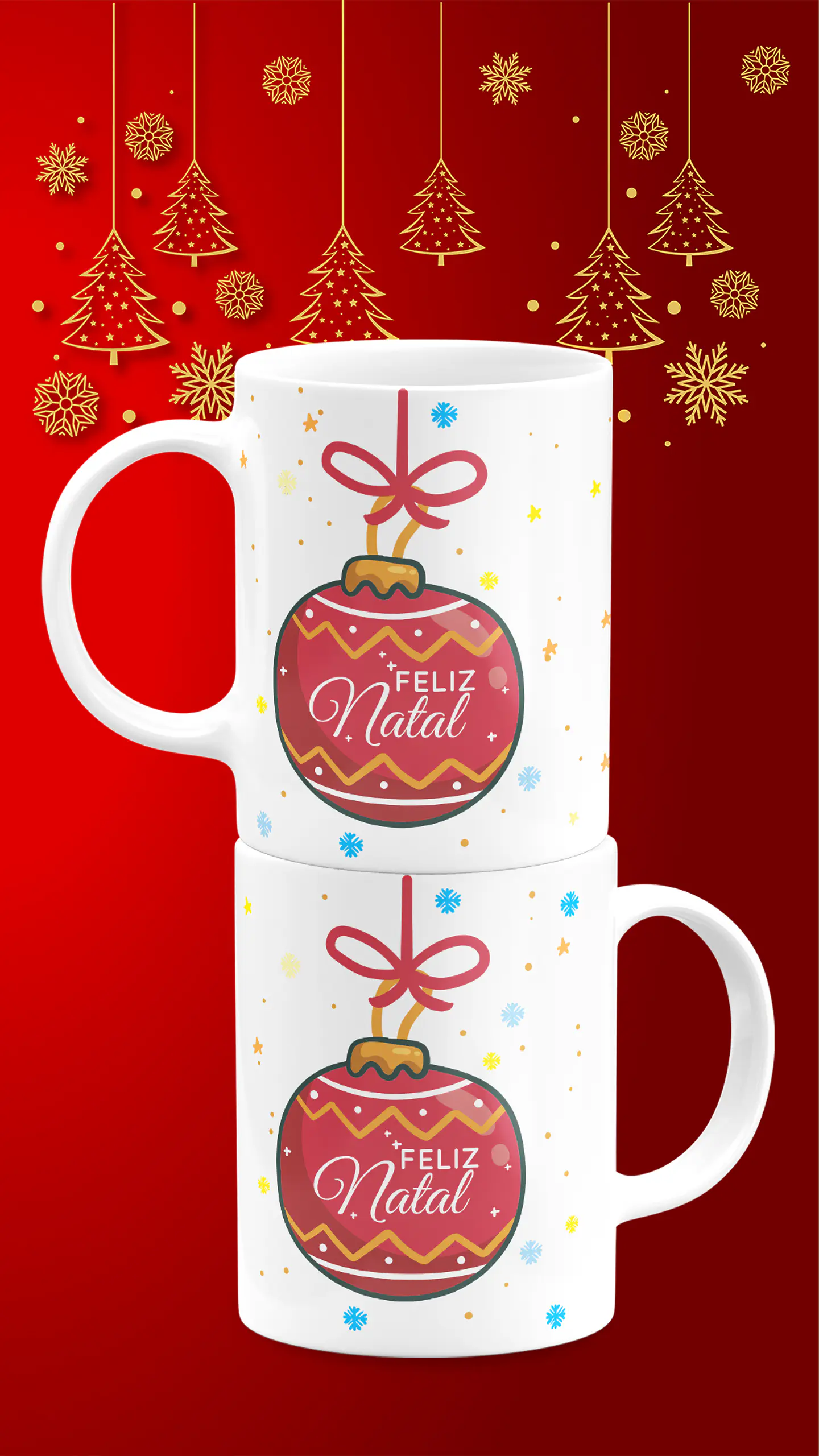 Sublimação - Combo Canecas Natal 18 1