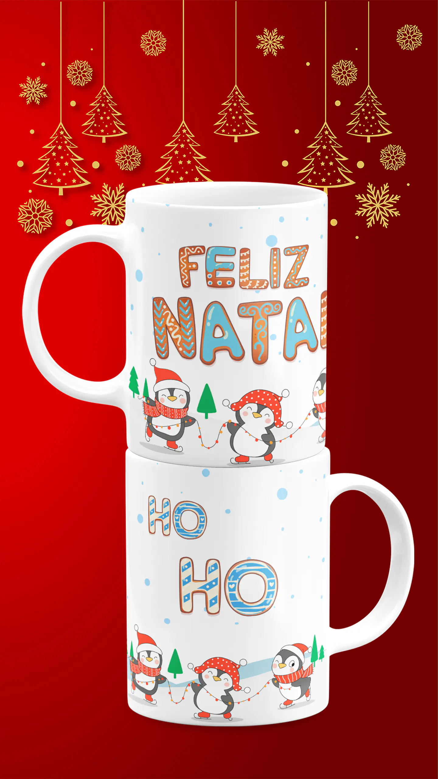 Sublimação - Combo Canecas Natal 17 1