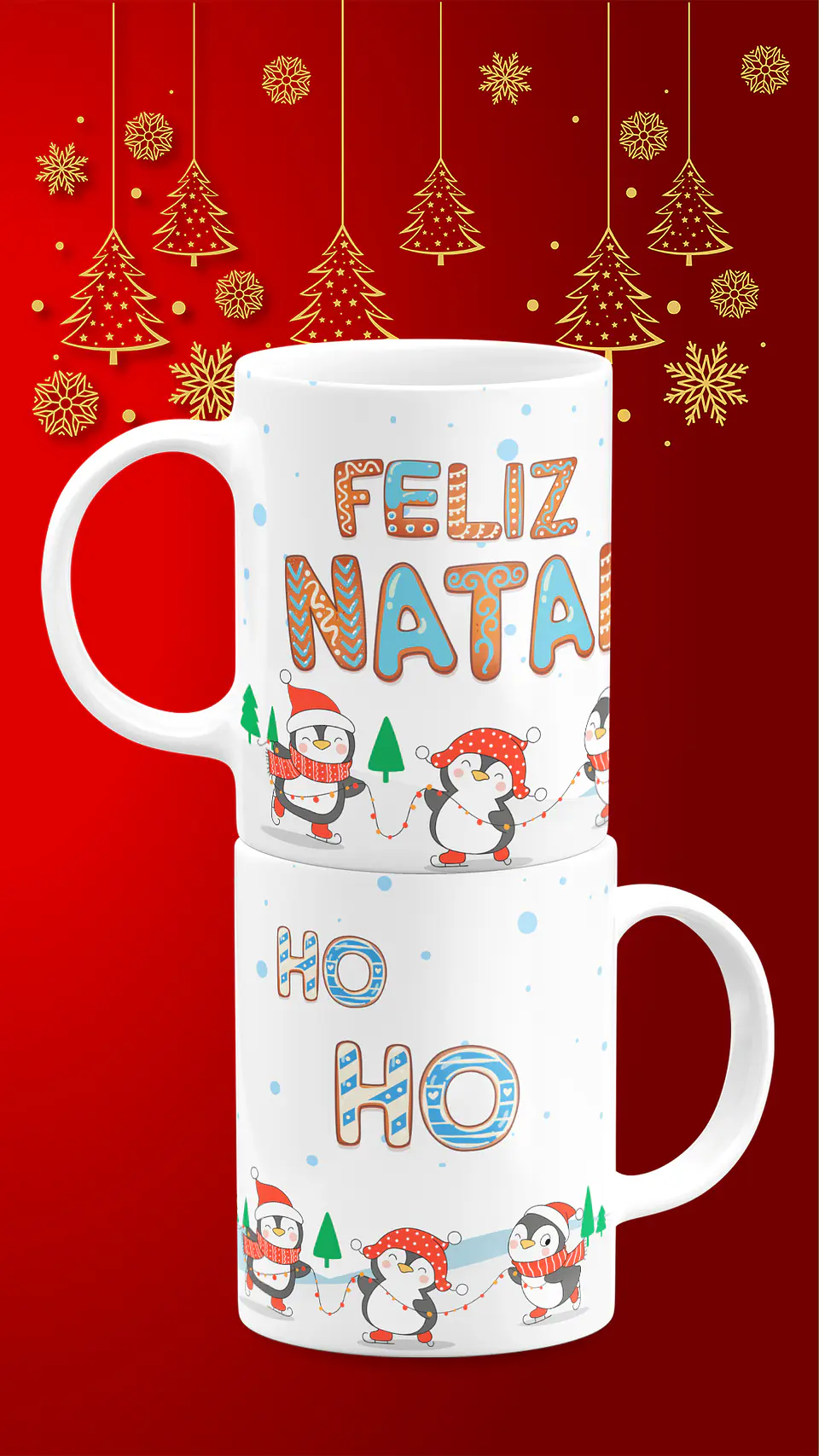 Sublimação - Combo Canecas Natal 17 1