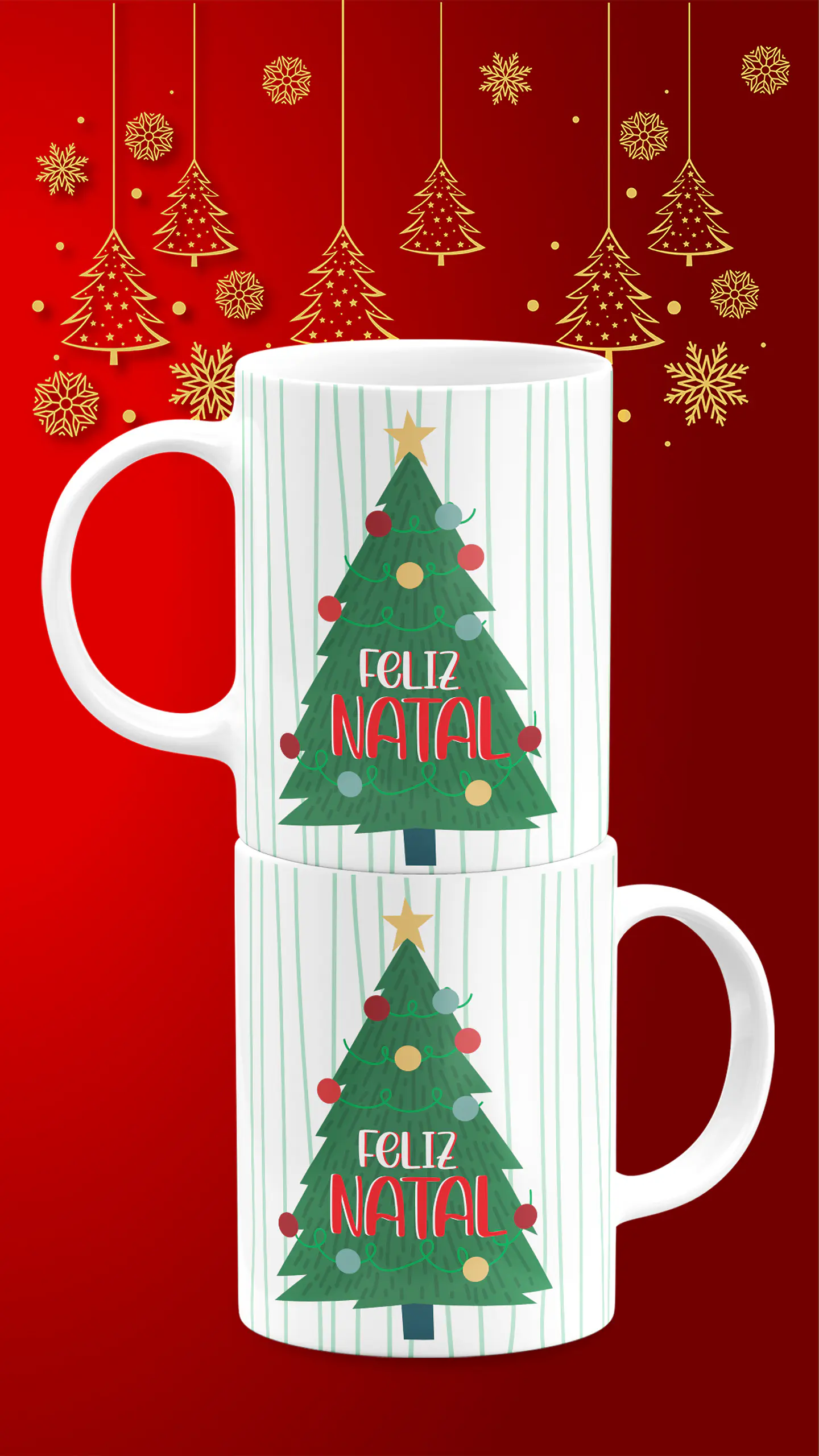 Sublimação - Combo Canecas Natal 15 1