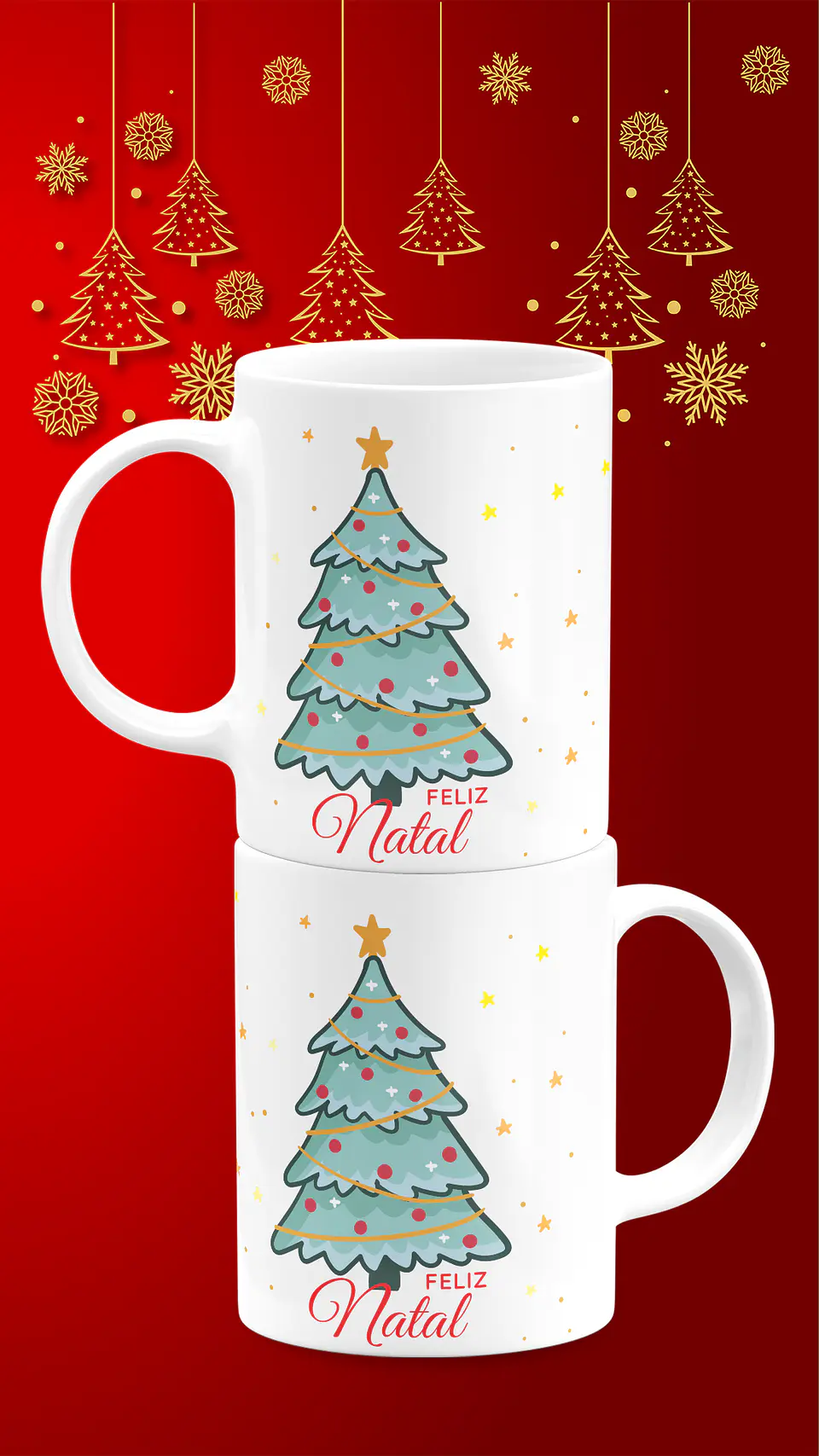 Sublimação - Combo Canecas Natal 14 1