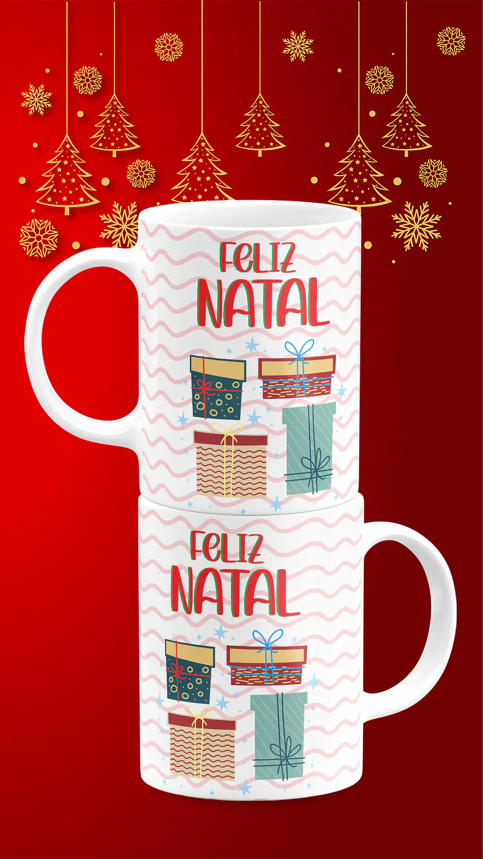 Sublimação - Combo Canecas Natal 13 1
