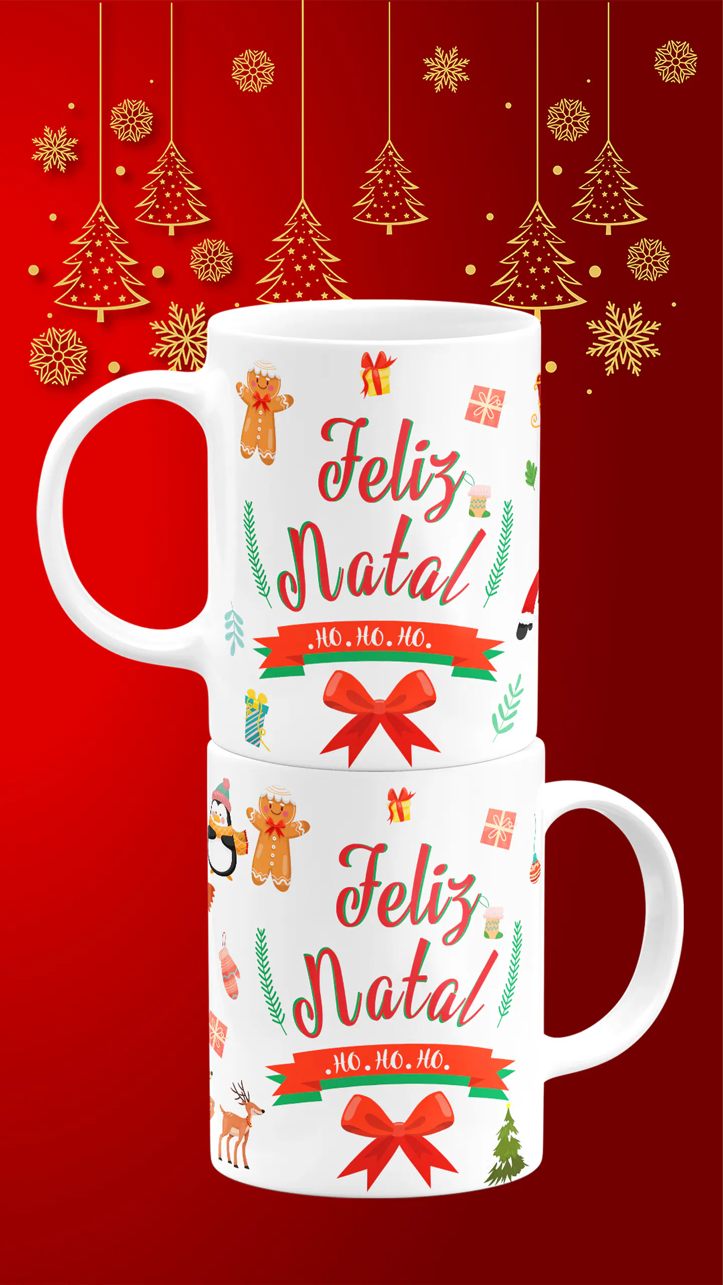 Sublimação - Combo Canecas Natal 11 1