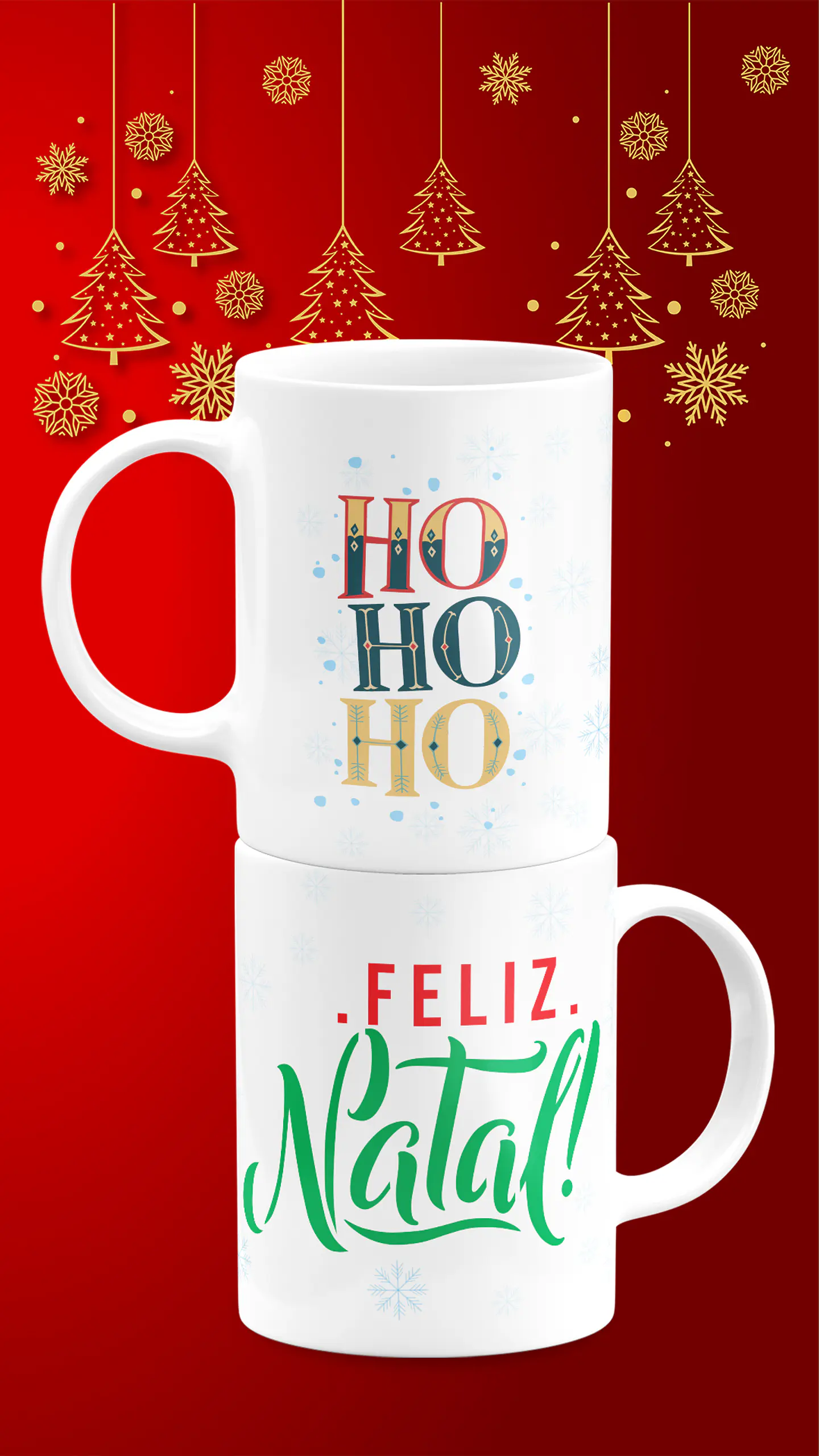 Sublimação - Combo Canecas Natal 8 1