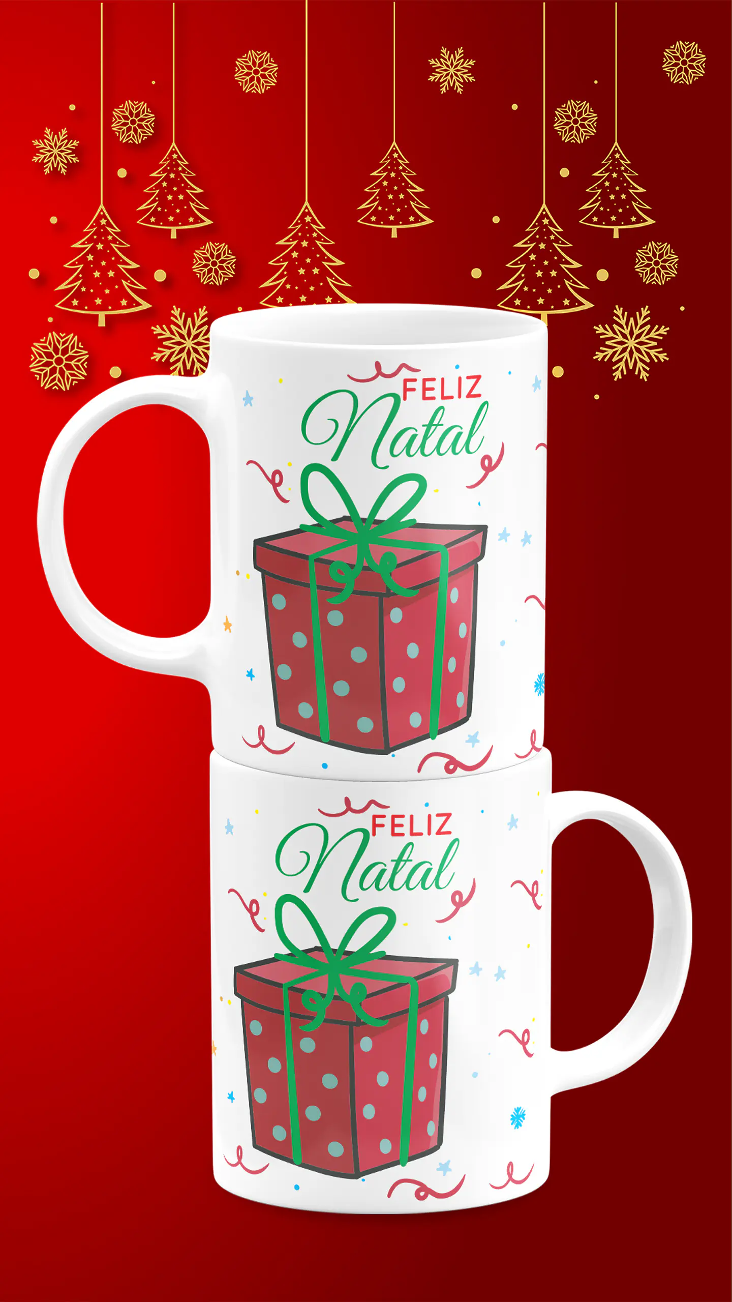 Sublimação - Combo Canecas Natal 7 1