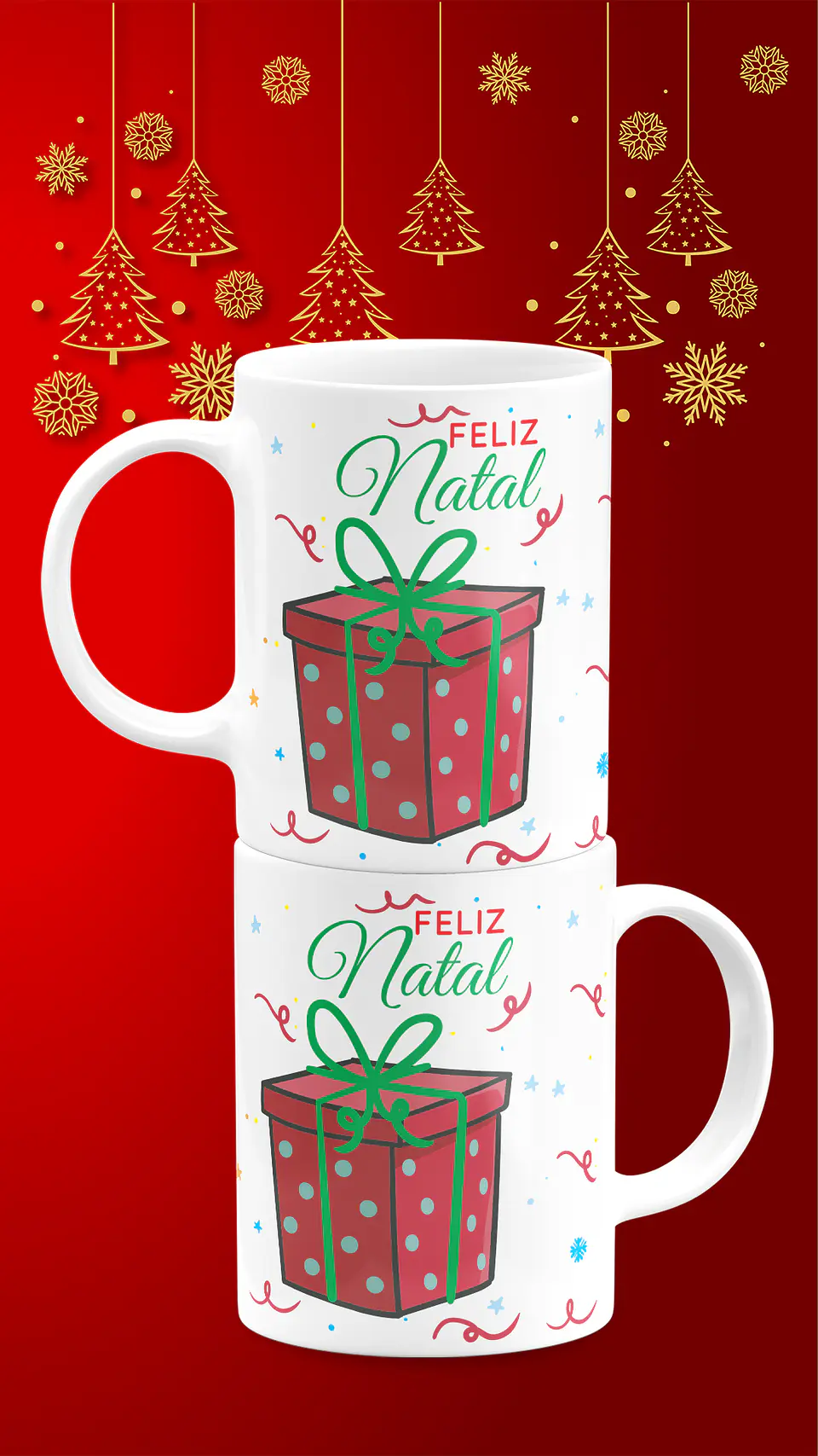 Sublimação - Combo Canecas Natal 7 1