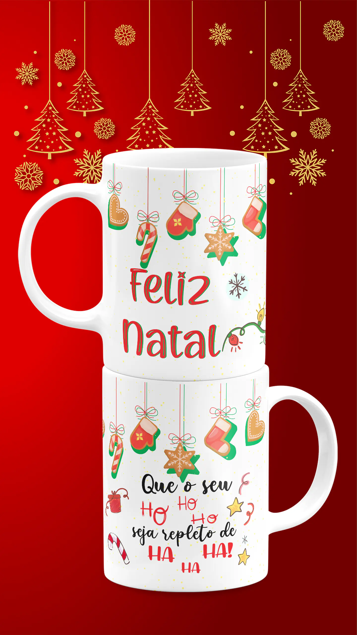 Sublimação - Combo Canecas Natal 6 1