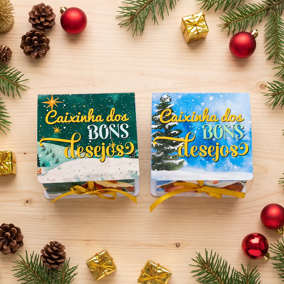 Arquivo de Corte Caixa dos Bons Desejos Natal 9 1