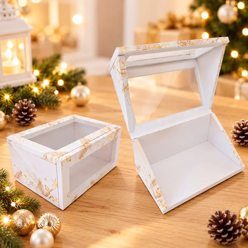 Arquivo de Corte Caixa Multiuso ChristCake Natal 24 1