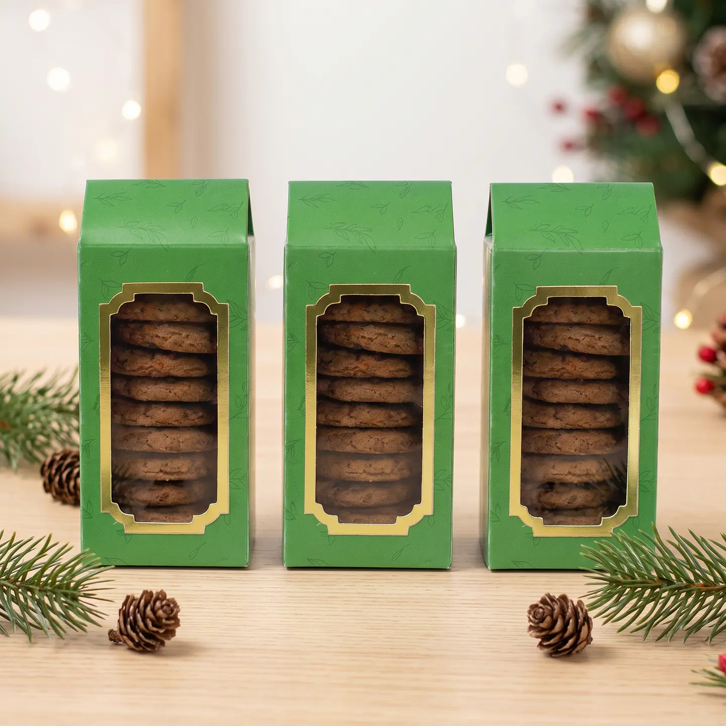 Arquivo de Corte Caixa Multiuso Cx Alta para Cookies Natal 3 1