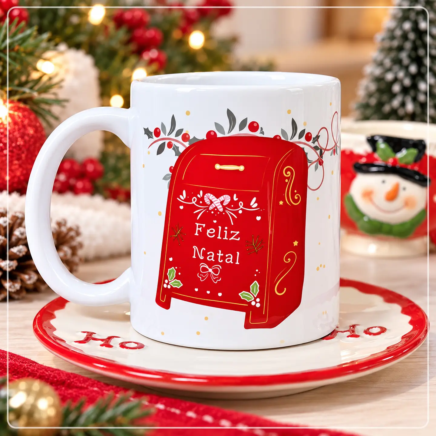 Sublimação - Caneca O amor é o presente mais valioso que podemos entregar Natal 13 1