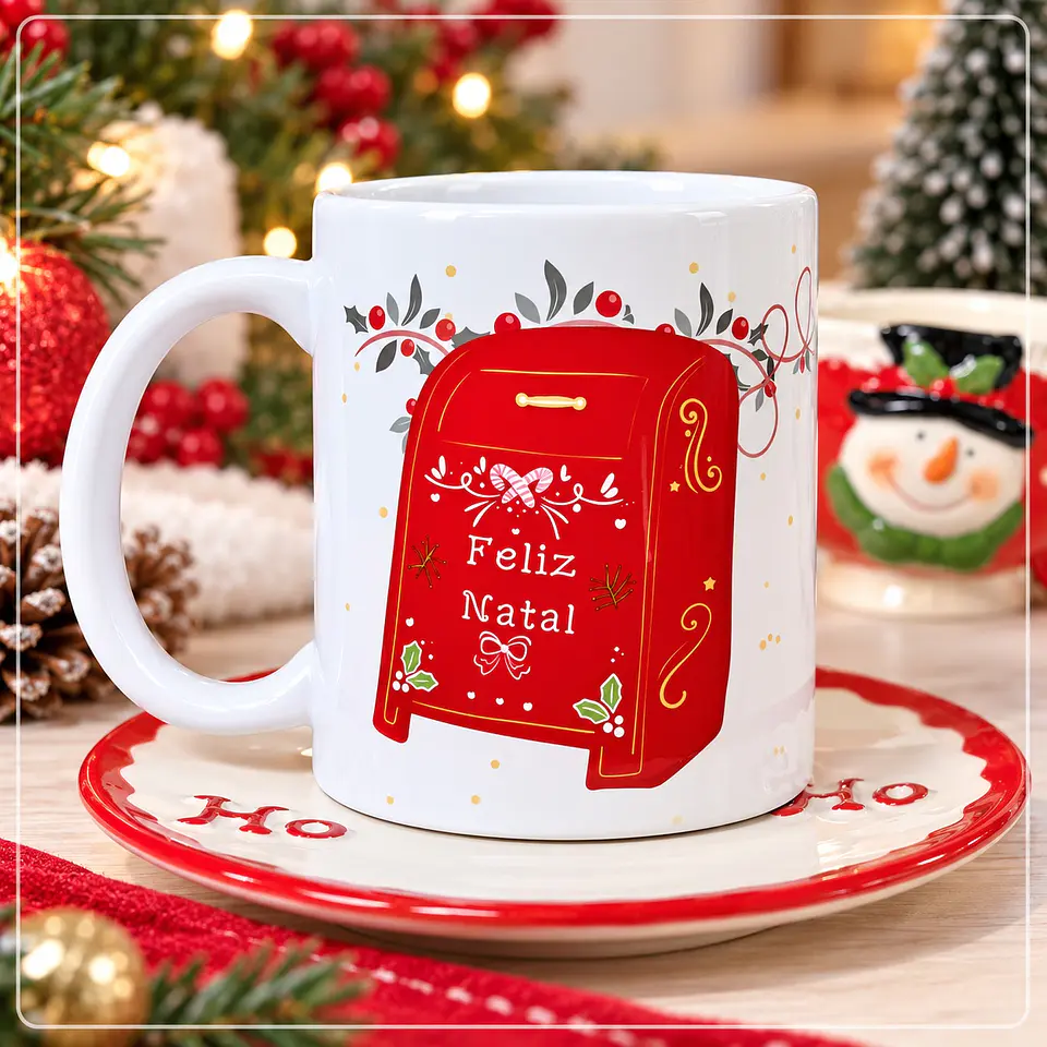 Sublimação - Caneca O amor é o presente mais valioso que podemos entregar Natal 13 1