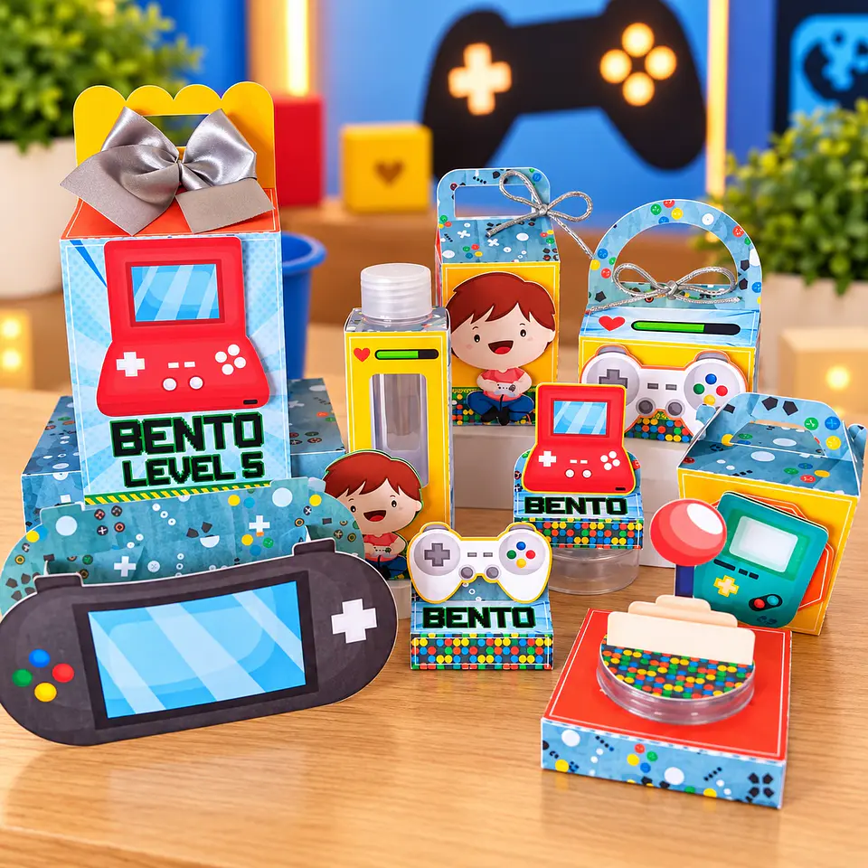 Arquivo de Corte Kit Festa Gamer Video Game 10 1