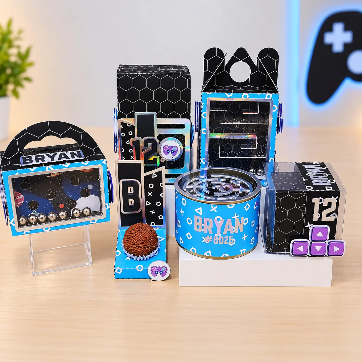 Arquivo de Corte Kit Festa Gamer Video Game 9 1