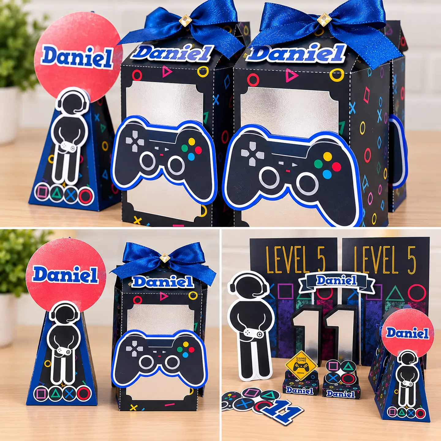 Arquivo de Corte Kit Festa Gamer Video Game 7 1