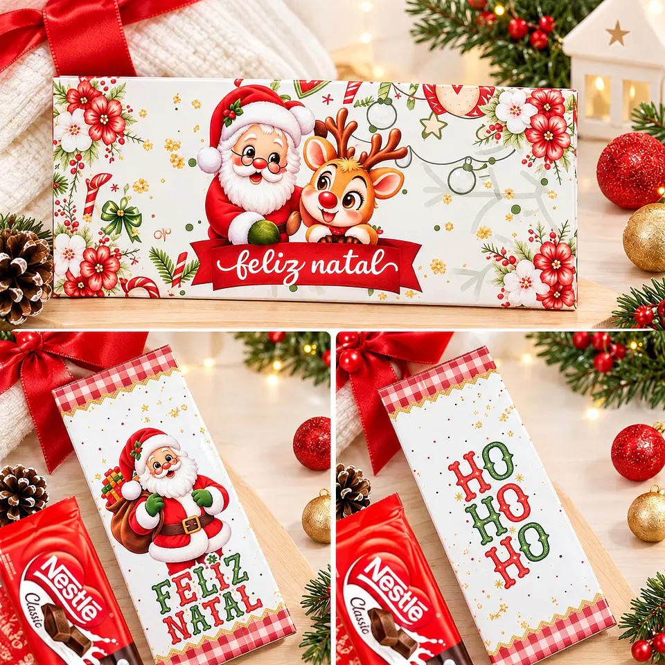 Arquivo de Corte Barra Chocolate Natal 4 1