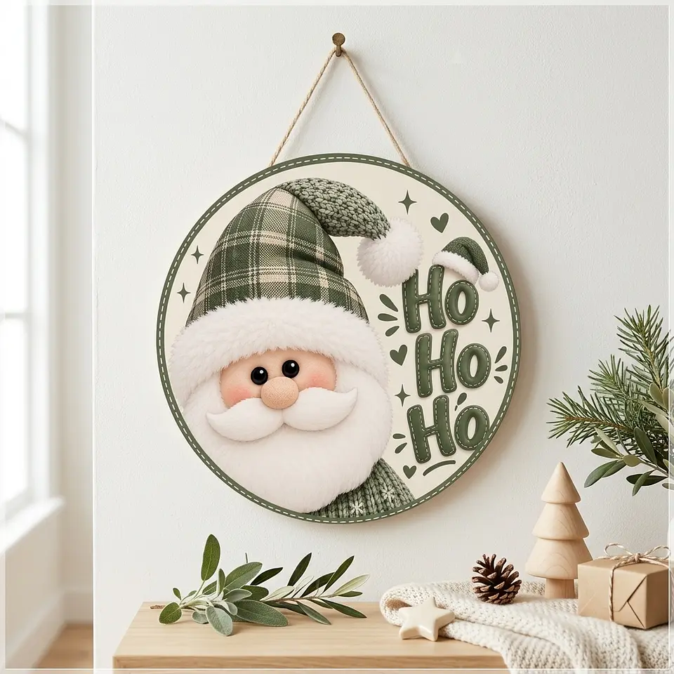 Arquivo de Corte Placa Decorativa Natal 5 1