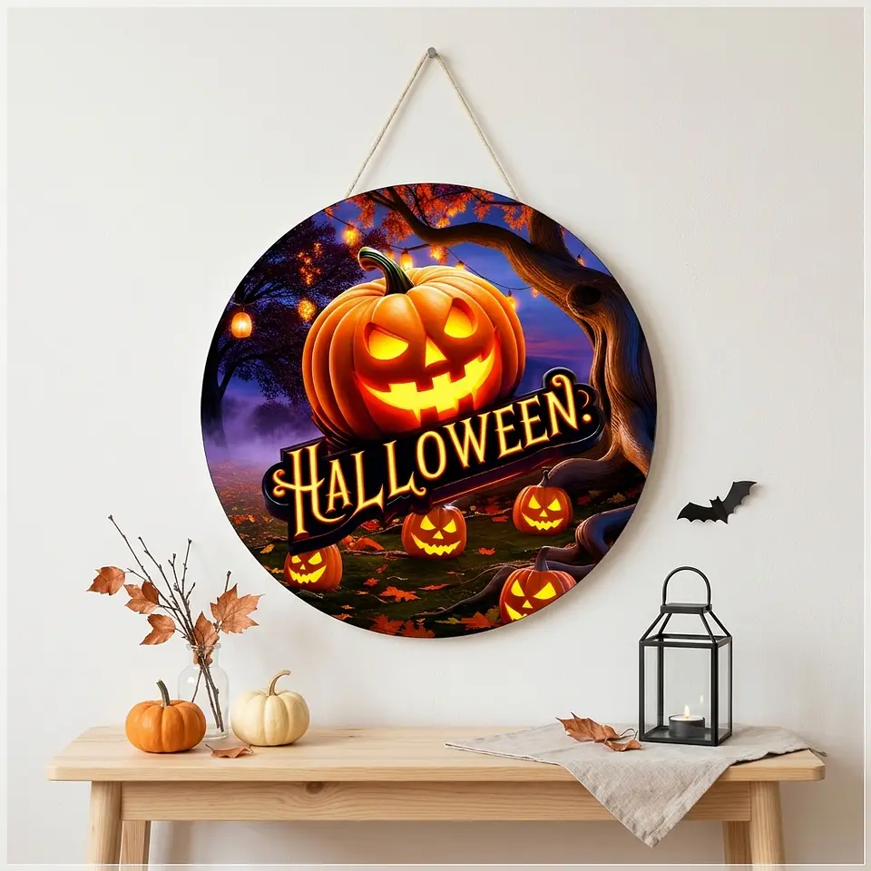 Arquivo de Corte Placa Decorativa Halloween 2 1