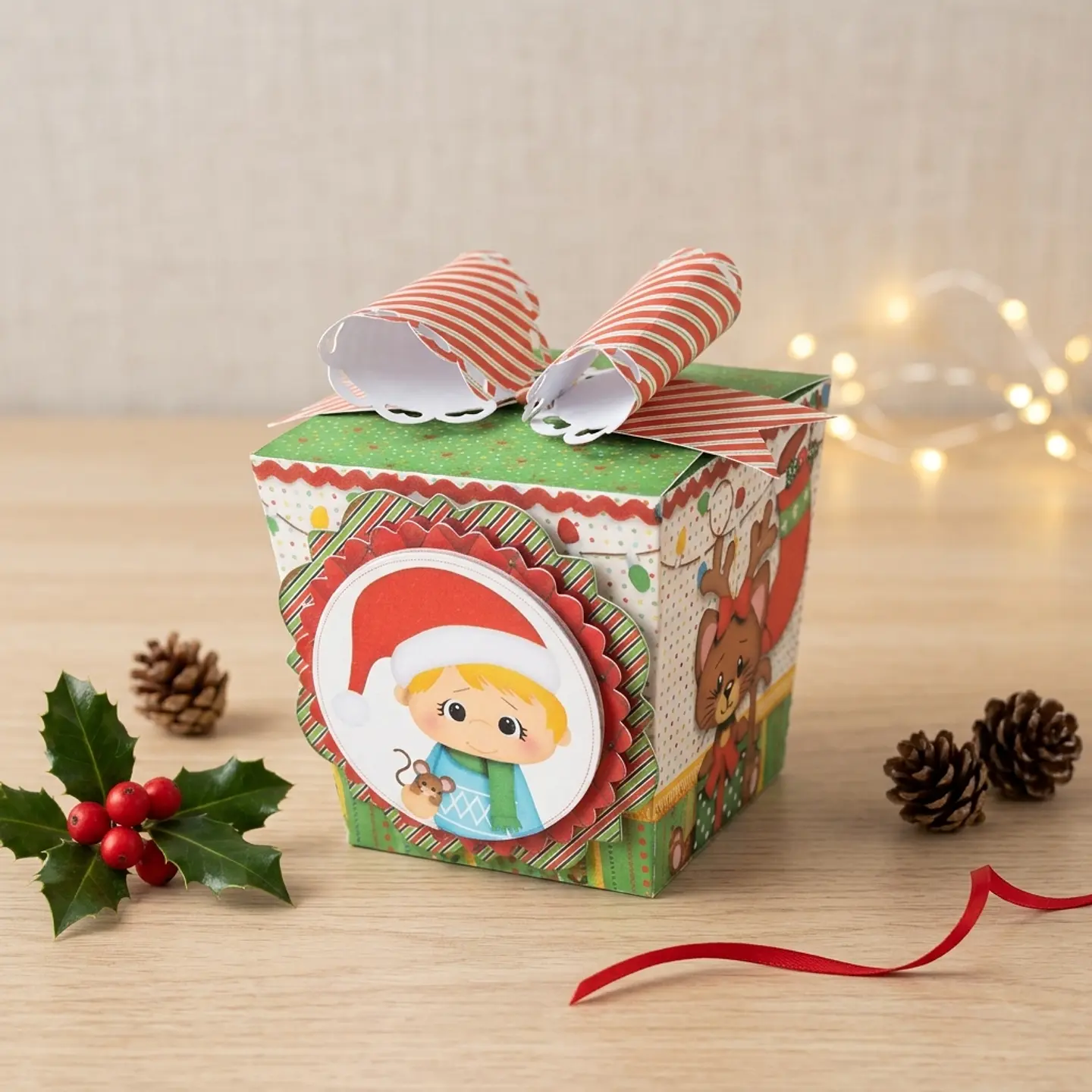 Arquivo de Corte Caixas Multiuso Sushi Natal 10 1