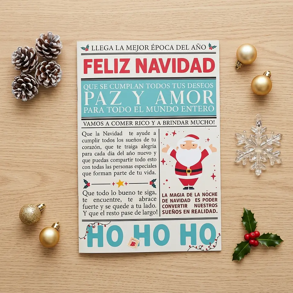 Arquivo de Corte Caixas Multiuso Jornal Natalino Natal 4 1