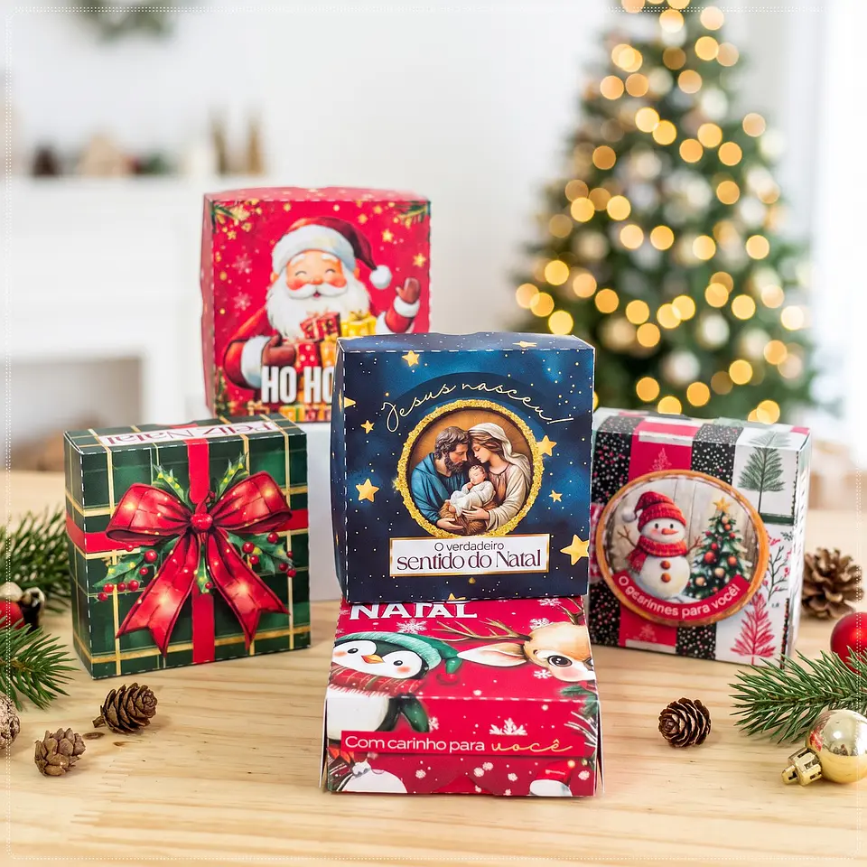 Arquivo de Corte Caixa Multiuso Natal 13 1