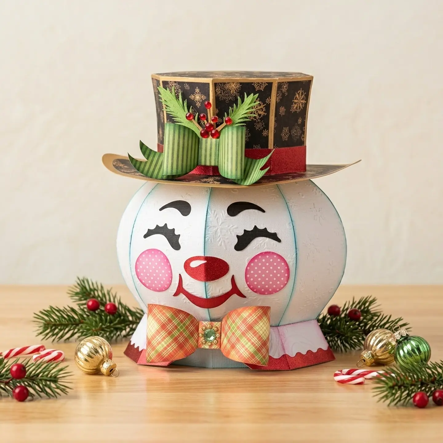 Arquivo de Corte Caixa Boneco de Neve Natal 1 1