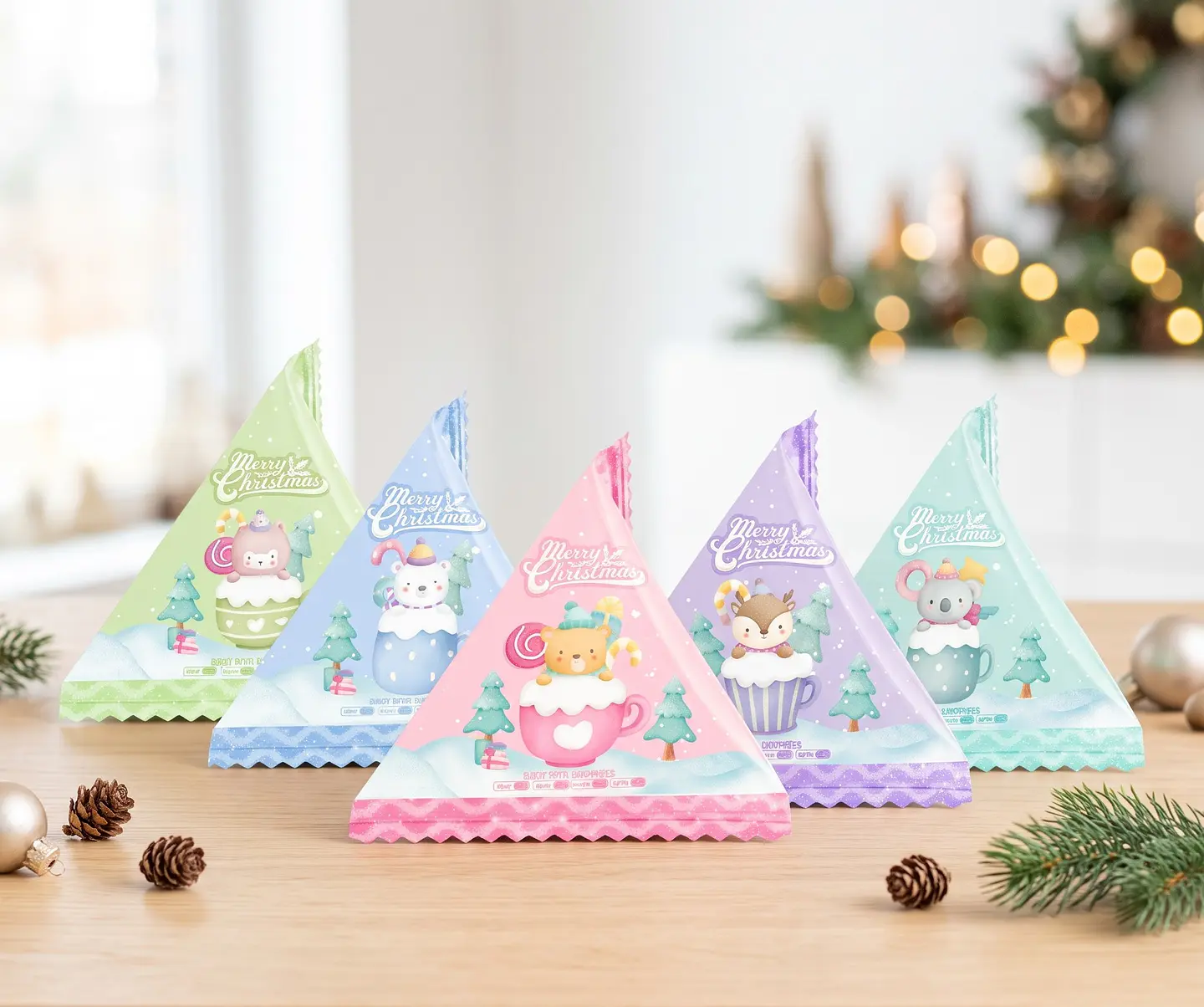 Arquivo de Corte Caixas Multiuso Cx Triangular Natal 1 1