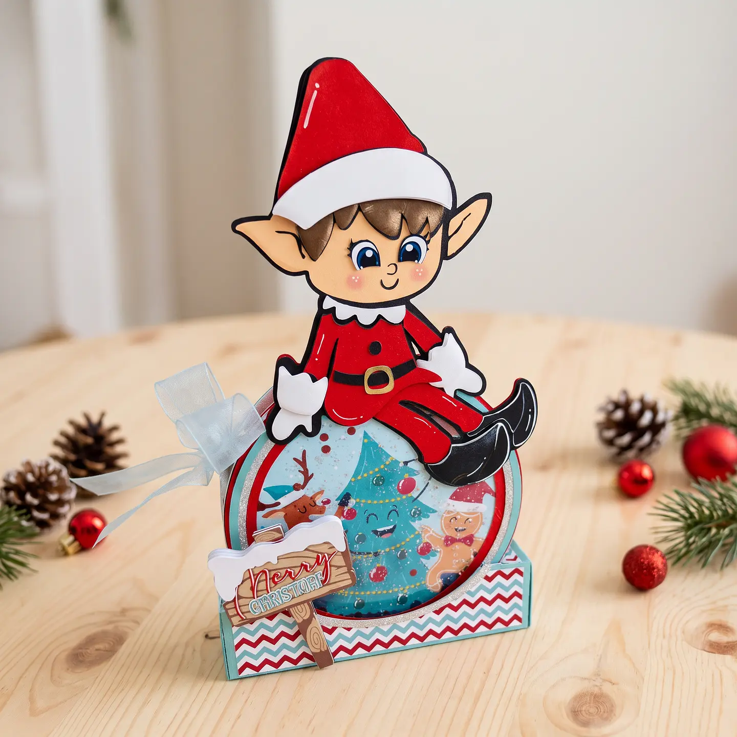Arquivo de Corte Caixa Elfo Natal 2 1