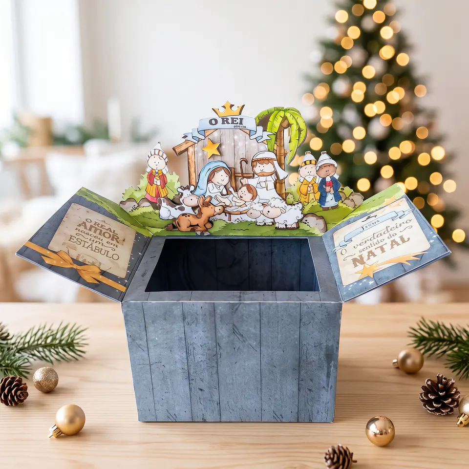 Arquivo de Corte Caixa Pop Up Especial Natal 18 1