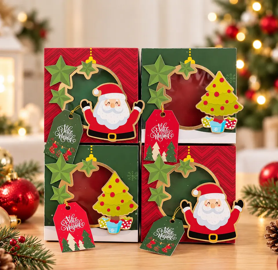 Arquivo de Corte Caixas Multiuso Cx para Biscoitos ou Presentes Y Natal 3 1
