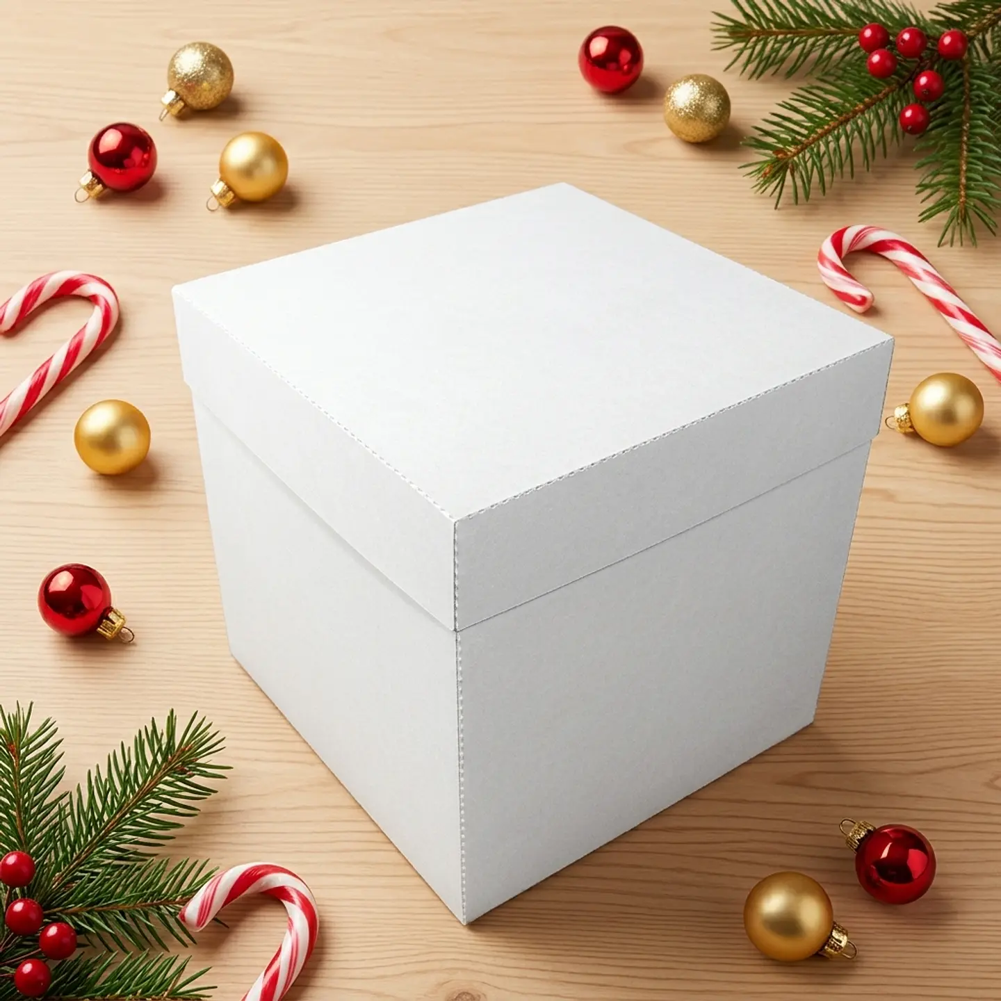 Arquivo de Corte Caixas Multiuso Box Cx Cubo Simples Natal 4 1