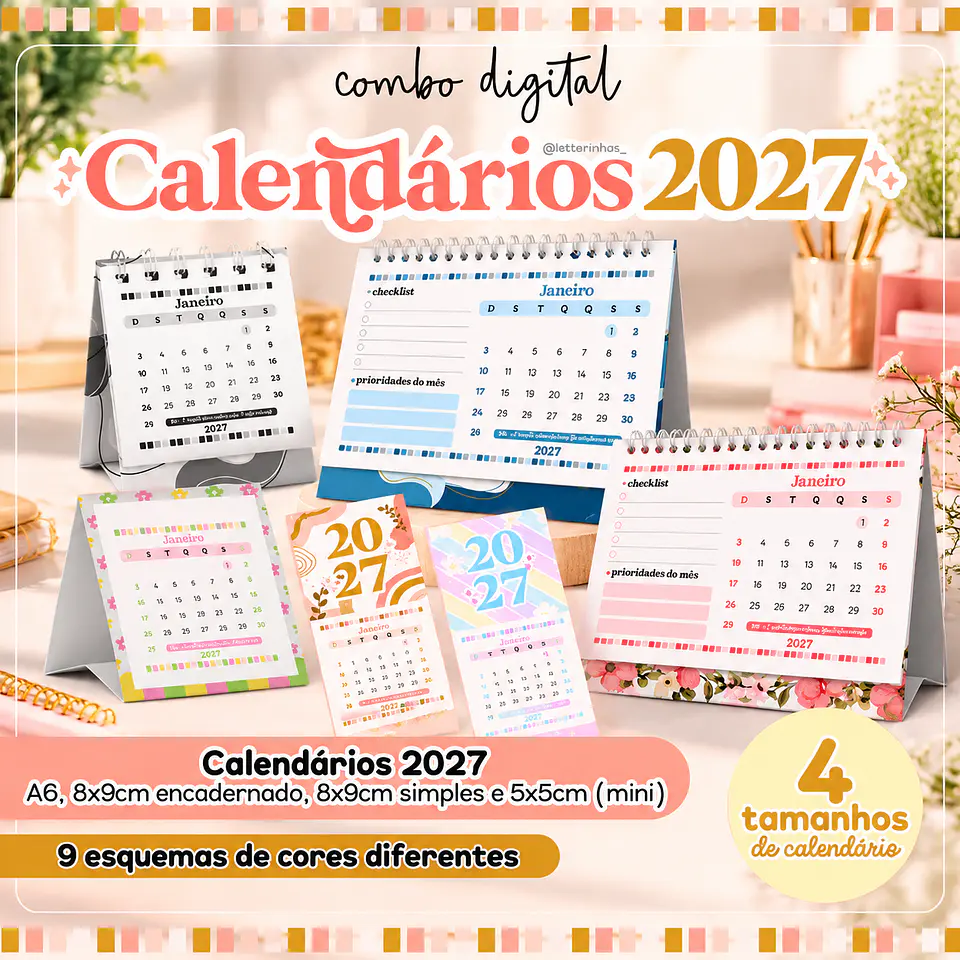 Encadernação - Calendários 27 1