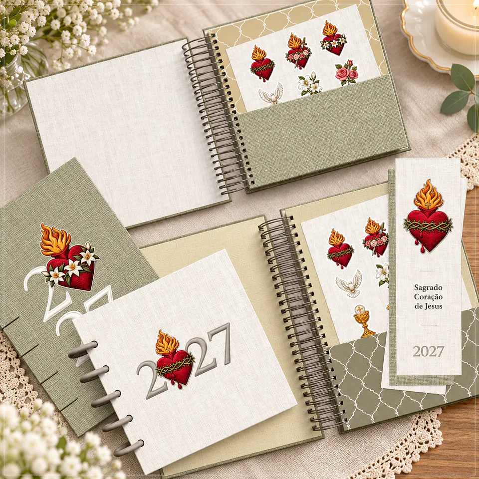 Encadernação - Capas Sagrado Coração 27 A5 Mini 1