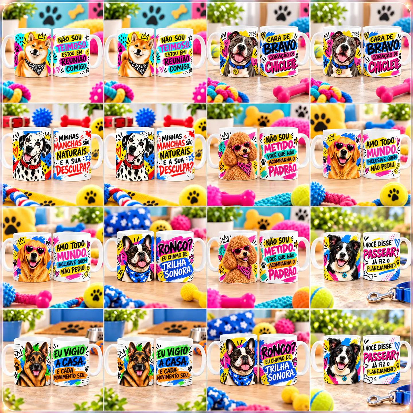 Sublimação - Canecas Pet Vol. 02 1
