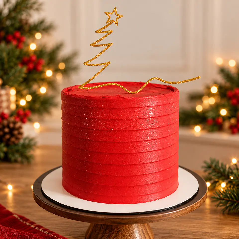 Arquivo de Corte Topo de Bolo Natal Árvore 3 1