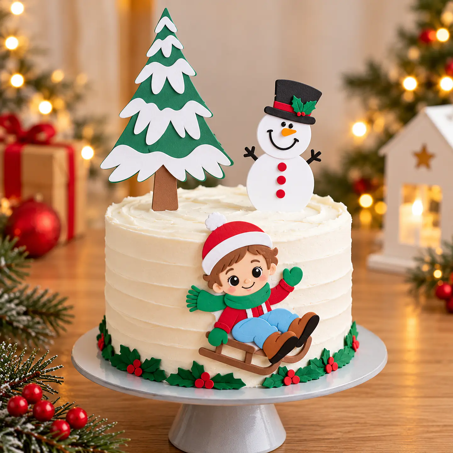 Arquivo de Corte Topo de Bolo Natal Bebê Criança Menino 12 1